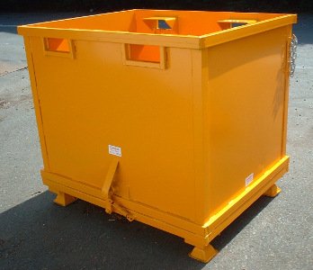 Forklift Drop Bottom Stillage 1.00 cu.m with feet