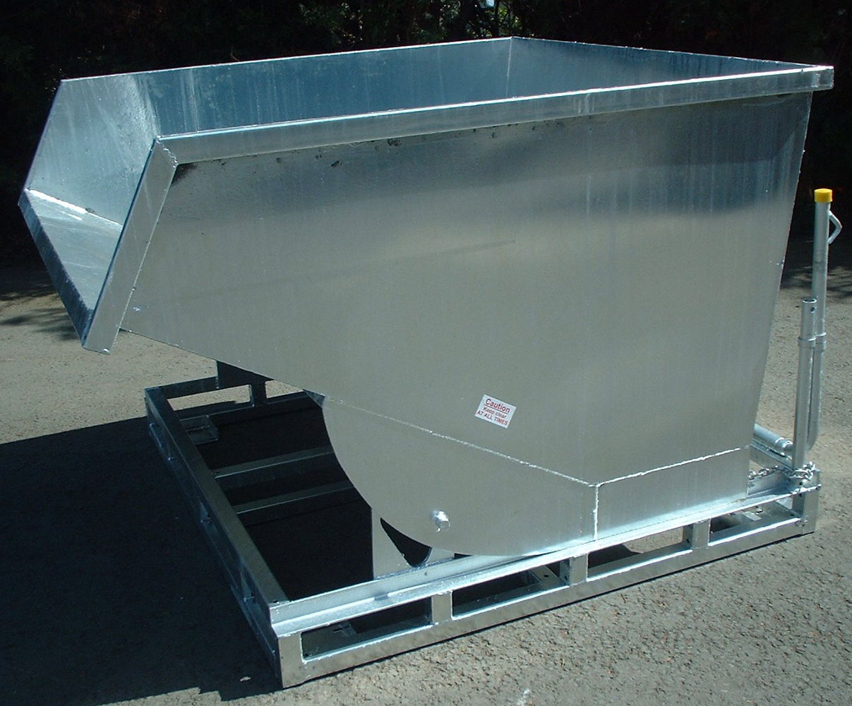 Tipping Skip 1.75 cu.m. size Galvanised