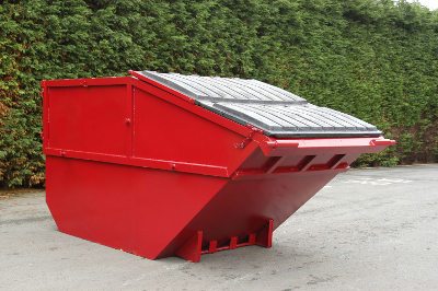 Purpose Built Red Skip